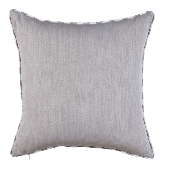 Plain Kırlent Kılıfı 45x45 cm Bej
