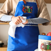 Chef Tasarım Mutfak Önlük Seti Denim Mavi