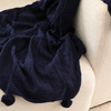 Nova Triko Throw Örtü 130x150 cm Safir