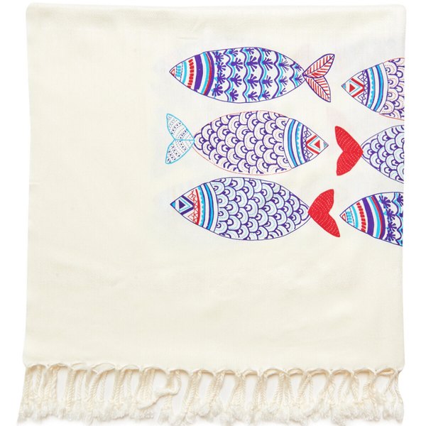 Ocean Throw Müslin Pamuk Peştamal 100x200 cm