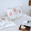 Roza %100 Pamuk Saten 2’li 50x70 cm Volanlı Yastık Kılıfı