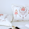 Roza %100 Pamuk Saten 2’li 50x70 cm Volanlı Yastık Kılıfı