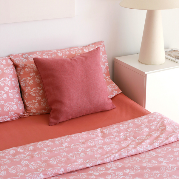 Candy %100 Pamuk Çift Kişilik Nevresim Takımı 200x220 cm Pembe
