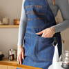 Caffe Tasarım Mutfak Önlük Seti Denim