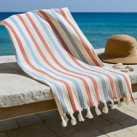 Mare %100 Pamuk Peştamal 100x200 cm