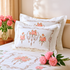 Roza %100 Pamuk Saten 2’li 50x70 cm Volanlı Yastık Kılıfı