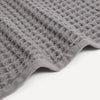 Waffle %100 Pamuk Banyo Havlusu 80x160 Antrasit