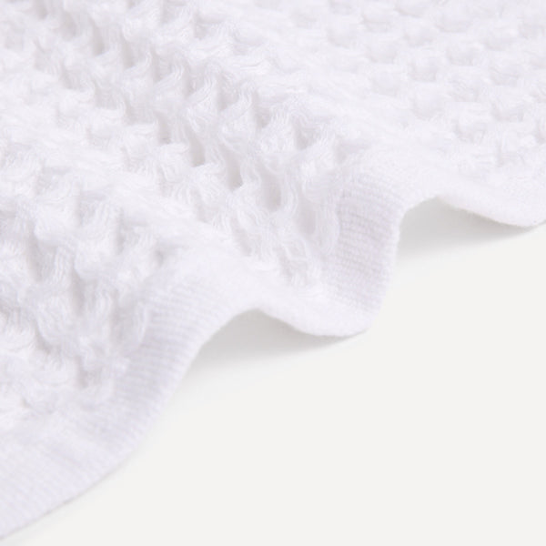 Waffle %100 Pamuk Banyo Havlusu 80x160 Beyaz