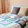 Sardines %100 Pamuk King Size Nevresim Seti 240x220 cm