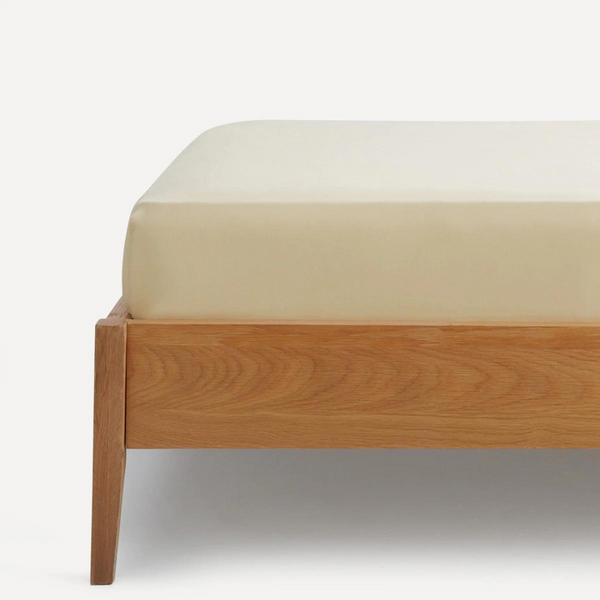 Ara Ebat Lastikli Bambu Aloe Vera Çarşaf 120x200 Cappuccino
