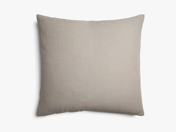 Allure Müslin Pamuk 60x60 cm Dekoratif Yatak Kırlent Kılıfı Açık Kahve