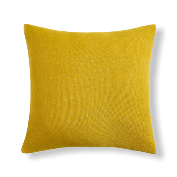 Lily Keten Kırlent Kılıfı 50x50 cm Safran