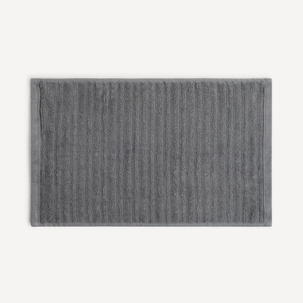 Stripe %100 Pamuk Banyo Havlusu 75x160 cm Antrasit