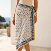 Azura Premium Pamuk Pareo Lacivert