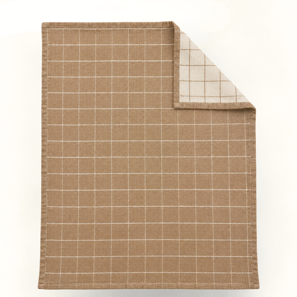 Modena Yünlü Throw Battaniye Camel