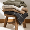 Modena Yünlü Throw Battaniye Camel