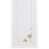 Corallia Nakışlı Keten Runner 50x160 cm Yeşil