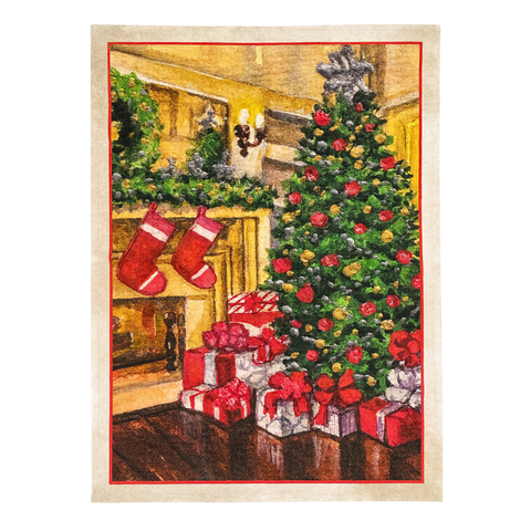 Joyful Tree Çok Amaçlı Pamuk Mutfak Havlusu