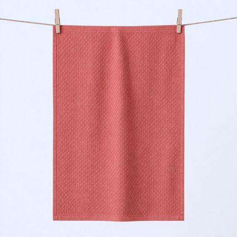 Sunset Petek Dokulu Pamuk Mutfak Havlusu