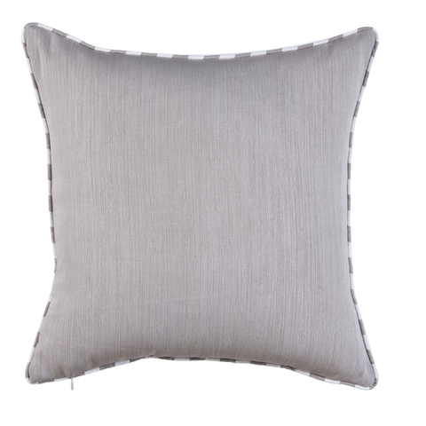 Coral Kırlent Kılıfı 45x45 cm Bej/Lacivert