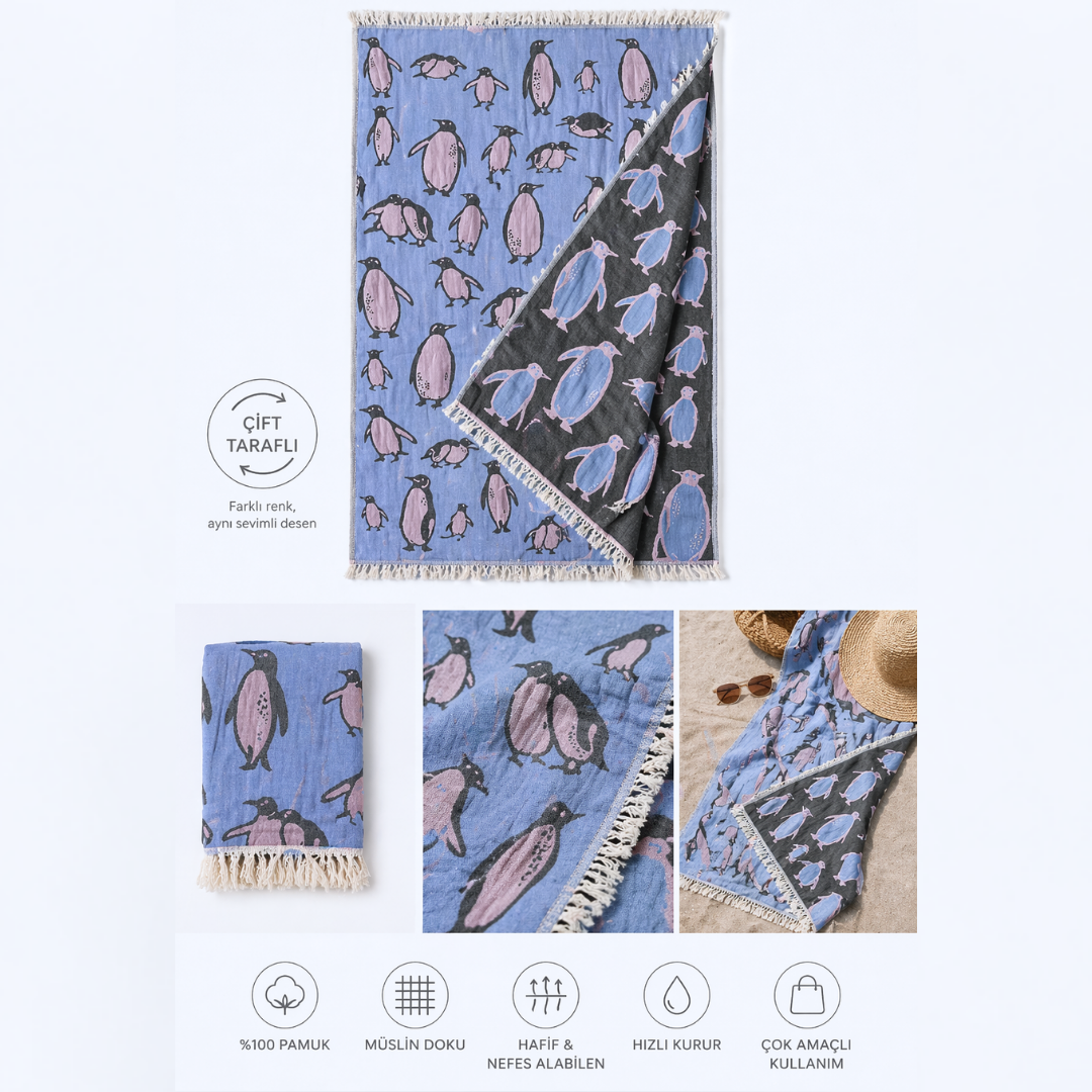 Atlantic Throw Pamuk Peştamal