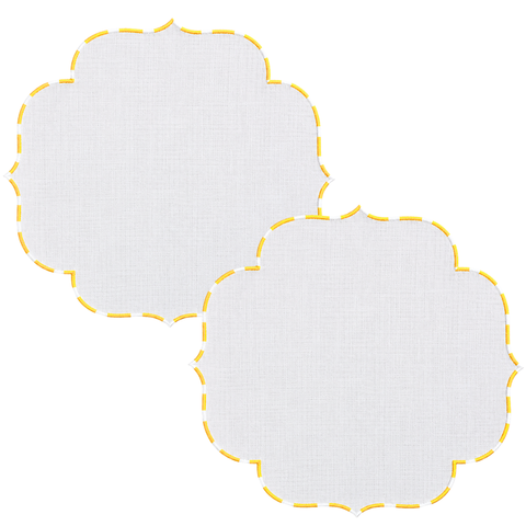Amalfi Sargılı Supla Sarı (2'li Set)