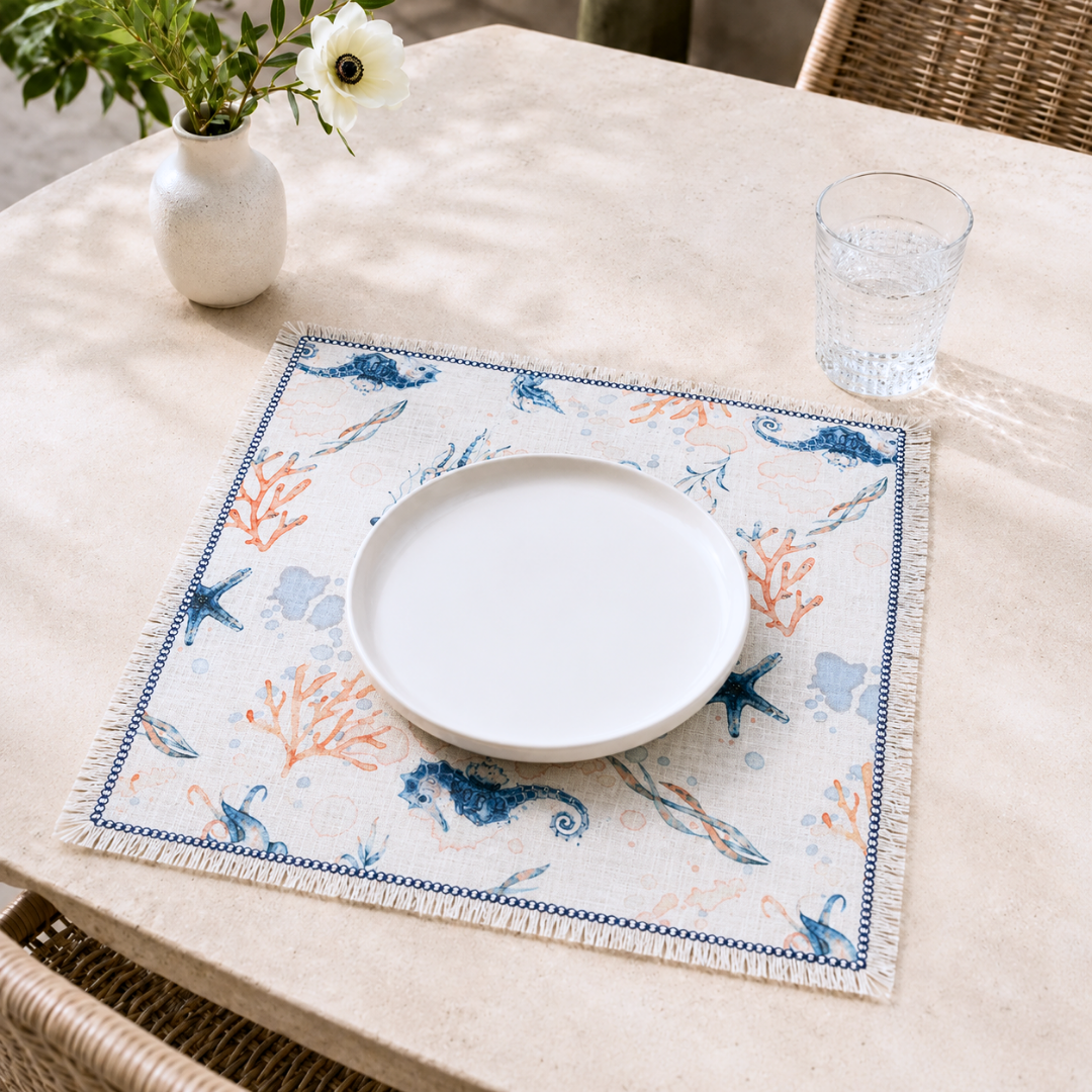 Marea Leke Tutmaz Amerikan Servis/Peçete 45x45 cm (2'li Set)