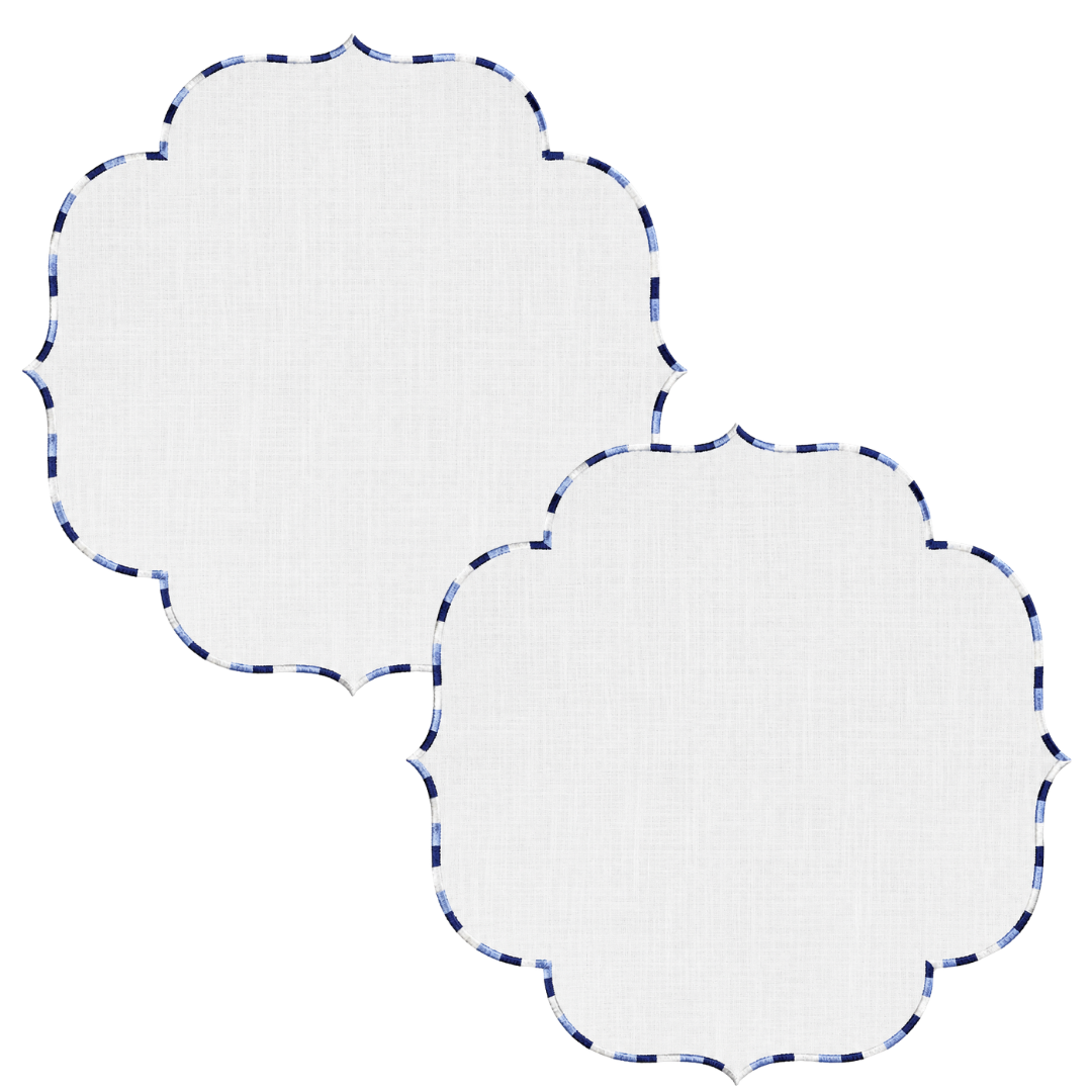 Amalfi Sargılı Supla Mavi (2'li Set)