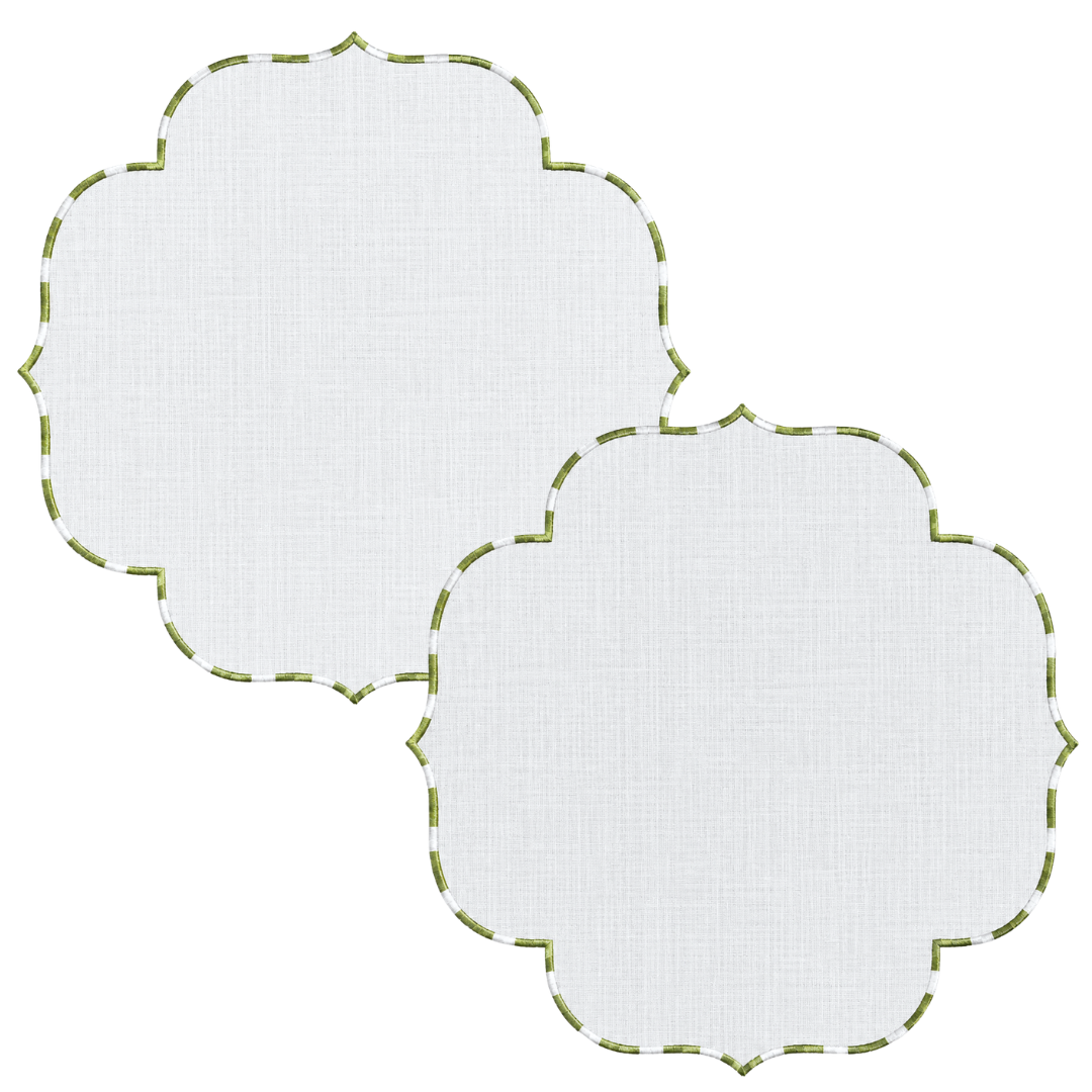 Amalfi Sargılı Supla Yeşil (2'li Set)