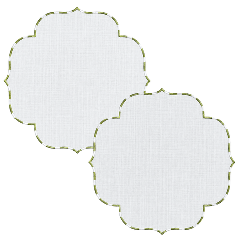Amalfi Sargılı Supla Yeşil (2'li Set)