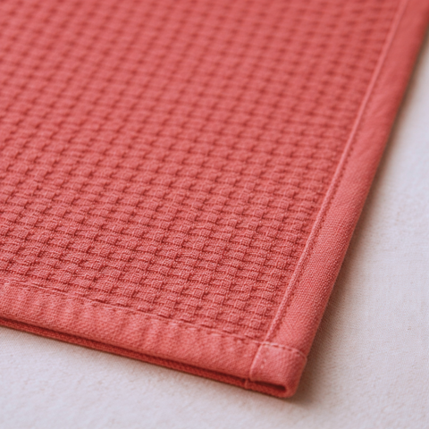 Sunset Petek Dokulu Pamuk Mutfak Havlusu