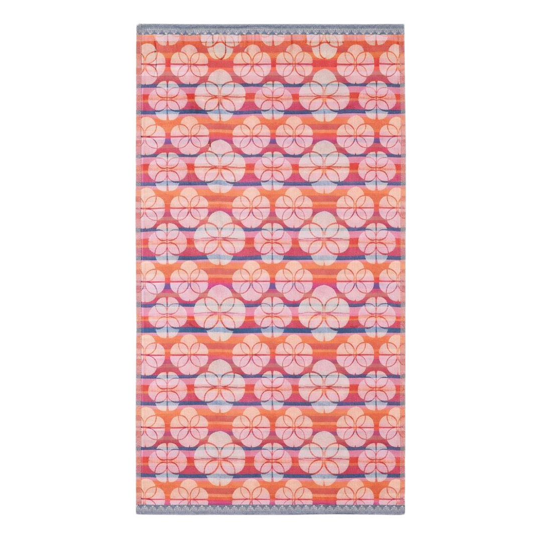 Retro Bloom Çok Amaçlı Pamuk Mutfak Havlusu 50x70 cm