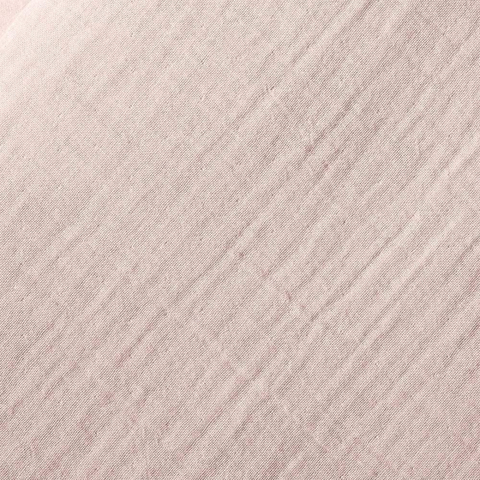 Allure Müslin Pamuk Lastikli Ara Ebat Çarşaf 140x200 cm  Pudra