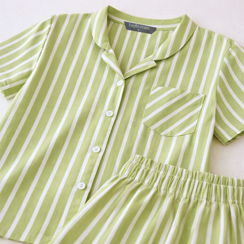 Edan Pamuk Kadın Pijama Takımı Açık Yeşil