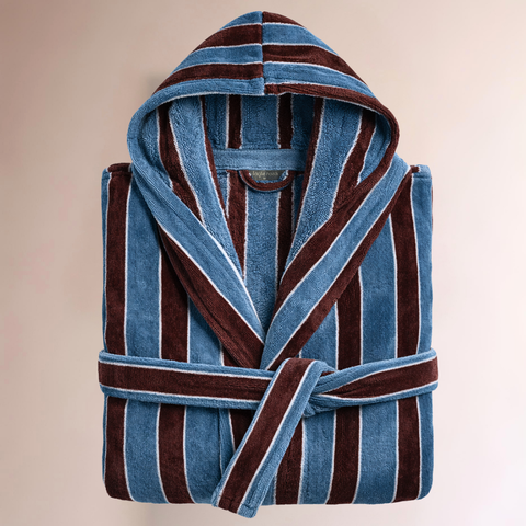 Misty Premium %100 Pamuk Unisex Bornoz Granit Petrol