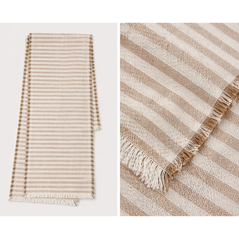 Nara Kenar Detaylı Runner 50x180 cm