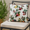 Porto Premium Pamuk Saten Kırlent Kılıfı 45x45 cm Bordo
