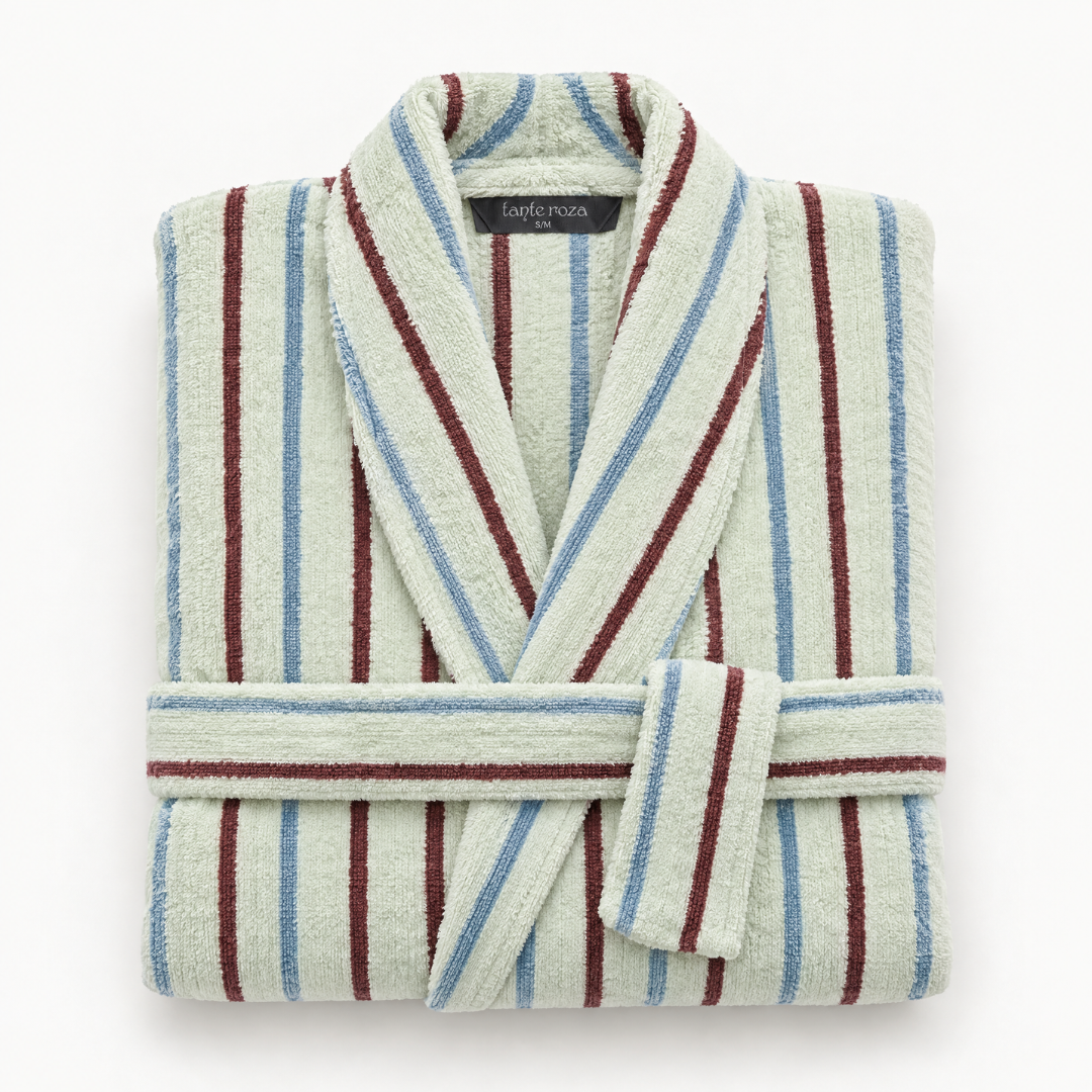 Como %100 Pamuk Unisex Bornoz Mint Yeşili