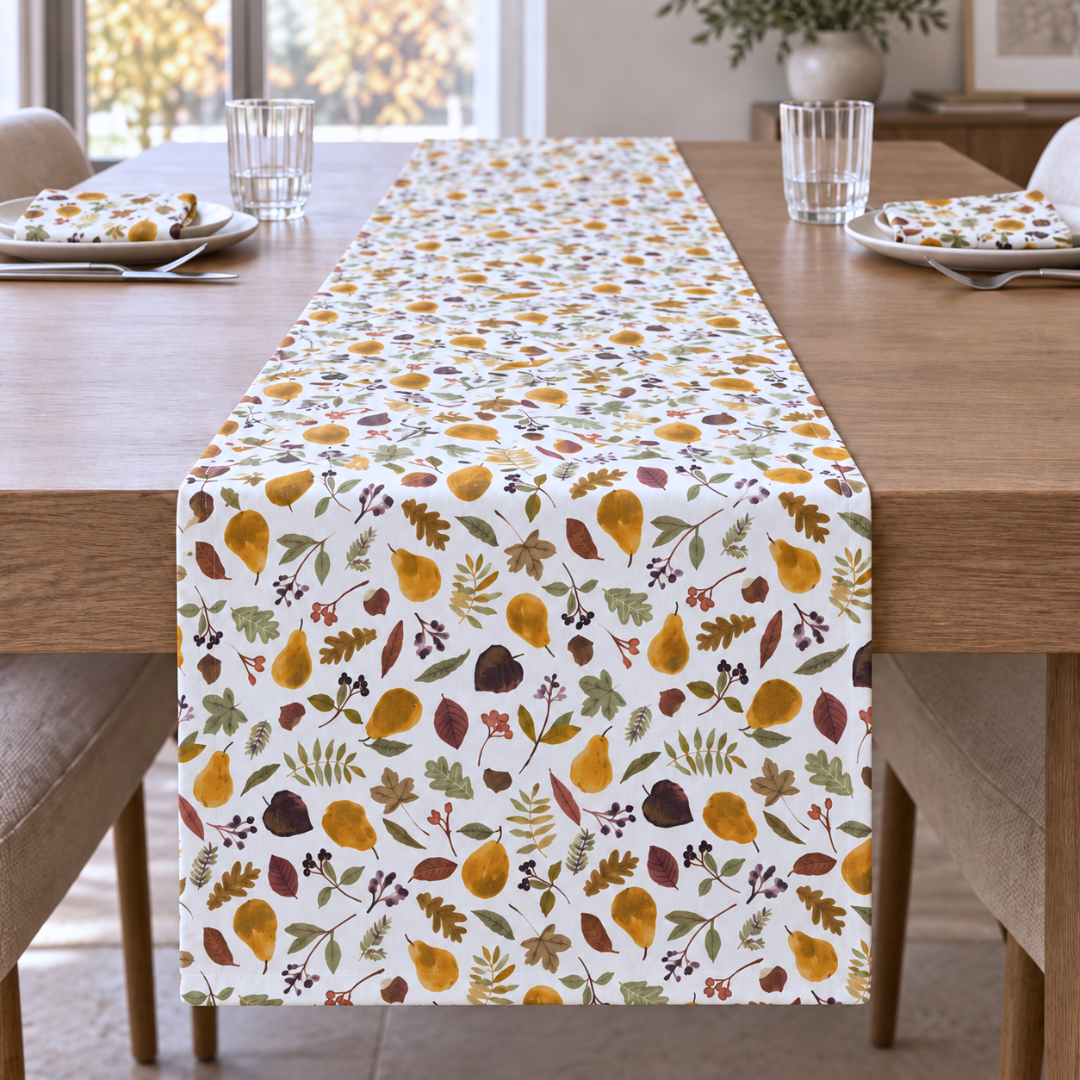 Harvest Dokuma Pamuk Runner 50x140 cm