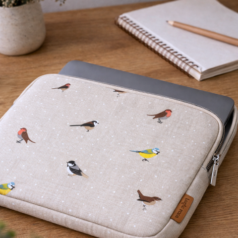 Tori Pamuk Laptop Çantası 13" Bej