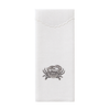 Crab Nakışlı Pamuk Kaşıklık (2'li Set)