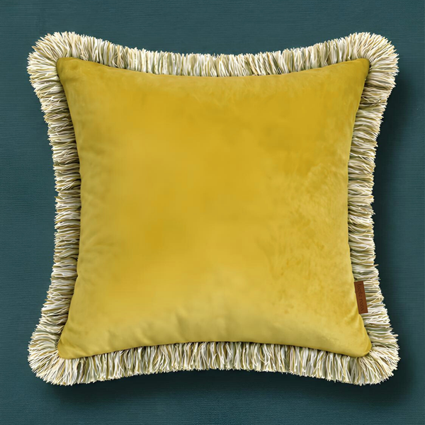 Honey Kenar Detaylı Kadife Kırlent 45x45 cm