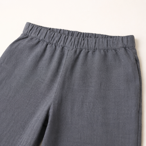 Breeze Keten Kadın Pantolonu Antrasit