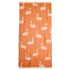 Flamingo Throw Pamuk Peştamal Turuncu