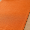 Genoa Dokuma Keten Leke Tutmaz Runner 50x150 cm Turuncu