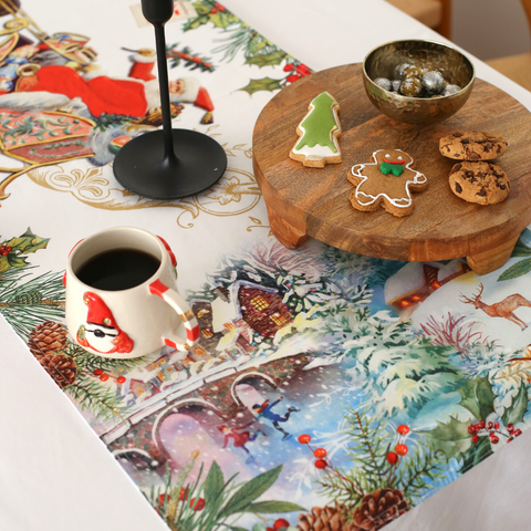 Winter Chalet Dokuma Runner 45x155 cm