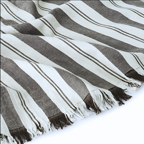 Terra Dokulu Pamuk Peştamal Vizon