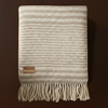 Heritage Tek Kişilik Pure Merino Wool Battaniye Kum (Limited)