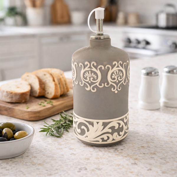 Vintage Seramik Yağdanlık