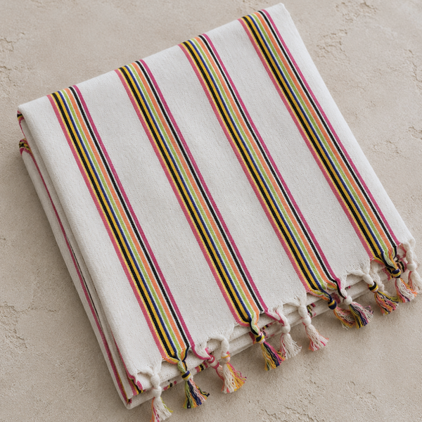 Santorini Stripe %100 Pamuk Peştamal